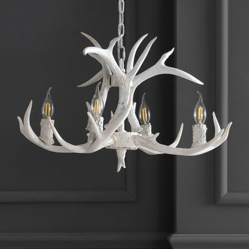 Eldora Adjustable Resin Antler LED Chandelier